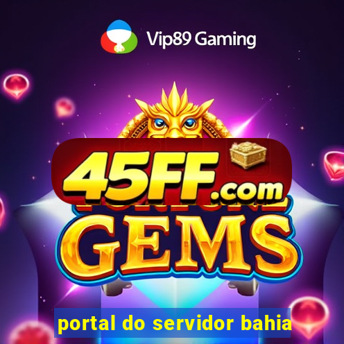 portal do servidor bahia